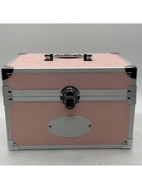 Vintage 2005 American Girl Doll Bitty Baby Pink Storage Trunk Box Retired 9x6x7”